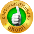 eKomi Gold – Kundenauszeichnung