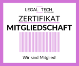 Legal Tech Verband – Zertifikat